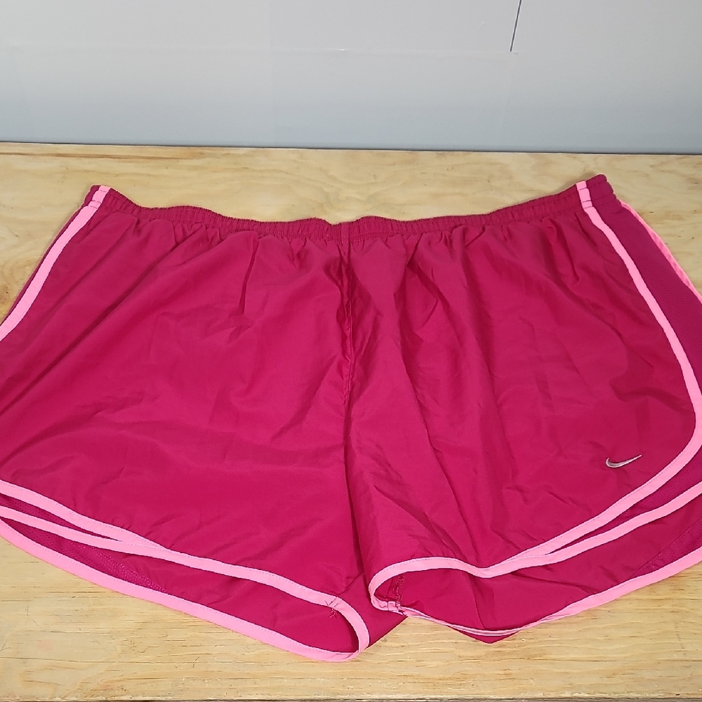 Nike Women's Hot Pink Barbie Fuchsia Athletic Shorts